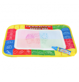 Reusable Water Doodle Mat - Mess-Free Magic Drawing - Montessori Wooden Educational Toy