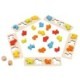 Wooden Montessori Colour Sorting Game – 20 Animals, 2 Dice