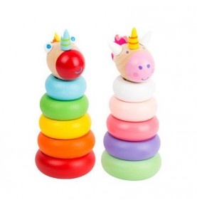 Wooden Lighthouse Stacking Rings Toy - View 1