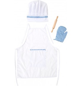 Little Chef Wooden Cooking & Dress-Up Pretend Play Set - View 1