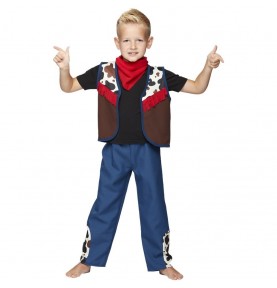 Children's Cowboy Fancy Dress Costume - Montessori Wooden Educational Toy