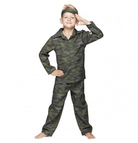 Children's Army Soldier Dress-Up Costume - Montessori Wooden Educational Toy