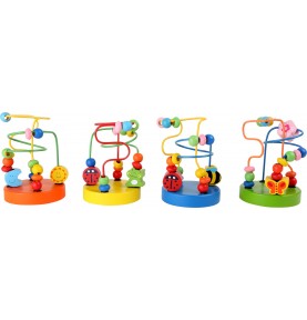 Safari Wooden Motor Skills Activity Bead Maze - View 2