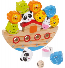 Wooden Swing - Animals - Montessori Educational Toy