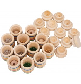 Montessori Auditory Memory Sound Cylinders - Wooden Educational Toy