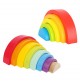 Montessori Wooden Rainbow Stacker