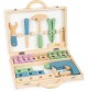 Deluxe Wooden Toolbox Set - Children's Carpentry Toy