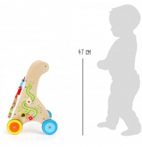 Multi-Activity Wooden Baby Walker - Flying Animals - Sensory learning and motor skills details
