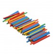 Wooden Counting Sticks - 100-Piece Math Rods Set - Montessori Educational Toy