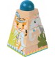 Wooden Jungle Animal Stacking Pyramid