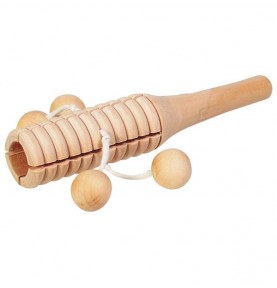 Wooden Guiro Percussion Instrument - Montessori Educational Toy
