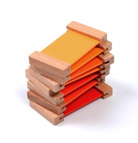 Montessori Colour Tablets Box - 63 Shades Chromatic Set - Product in use view 11