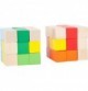 Wooden Snake Cube 3D Logic Puzzle