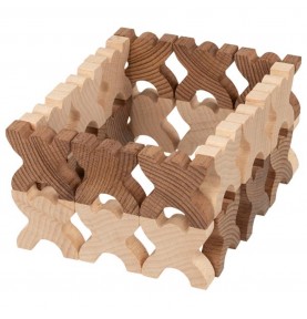 Montessori Wooden Stacking Acrobats Building Set - View 4