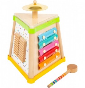 Wooden Activity Musical Tower - 3 Sided - Overview of Montessori learning set