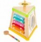 Wooden Activity Musical Tower - 3 Sided