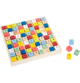 Wooden Sudoku Puzzle Board - Montessori Educational Toy