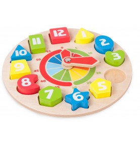 Montessori Wooden Time-Telling Learning Clock Box Set - View 2