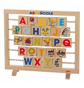 Super Petit Reusable Illustrated Alphabet Silicone Colouring Mat - View 1