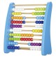 Large Wooden 100-Bead Abacus Frame - Blue