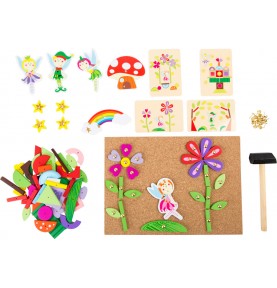 Hammer & Tack Tap-Tap Art Cork Board Playset - Product in use view 9