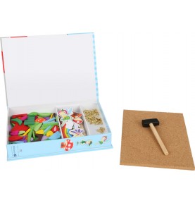 Hammer & Tack Tap-Tap Art Cork Board Playset - Product in use view 10