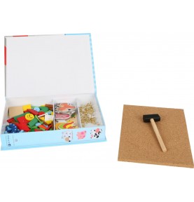 Hammer & Tack Tap-Tap Art Cork Board Playset - Product in use view 14