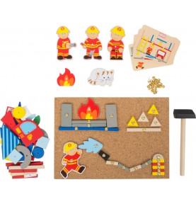 Hammer & Tack Tap-Tap Art Cork Board Playset - Product in use view 21