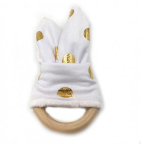 Montessori teething ring - Bunny Ears - Product in use view 11