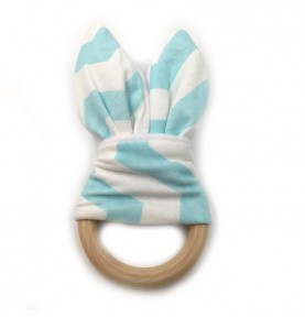 Montessori teething ring - Bunny Ears - Product in use view 12