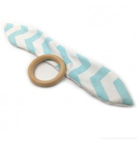 Montessori teething ring - Bunny Ears - Product in use view 16