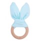 Montessori teething ring - Bunny Ears