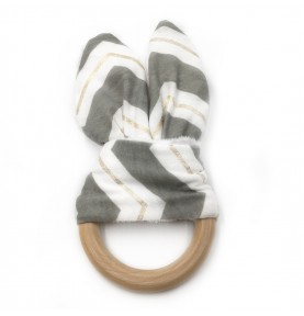 Montessori teething ring - Bunny Ears - Product in use view 18