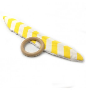 Montessori teething ring - Bunny Ears - Product in use view 22