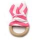 Montessori teething ring - Bunny Ears