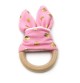 Montessori teething ring - Bunny Ears