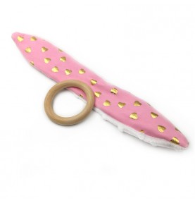 Montessori teething ring - Bunny Ears - Product in use view 28