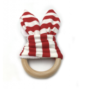 Montessori teething ring - Bunny Ears - Product in use view 29