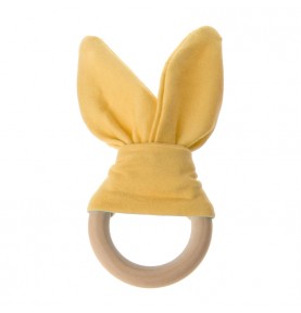 Montessori teething ring - Bunny Ears - Product in use view 10