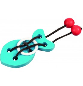 Pocket Wooden Brain Teaser Puzzle - Product in use view 6