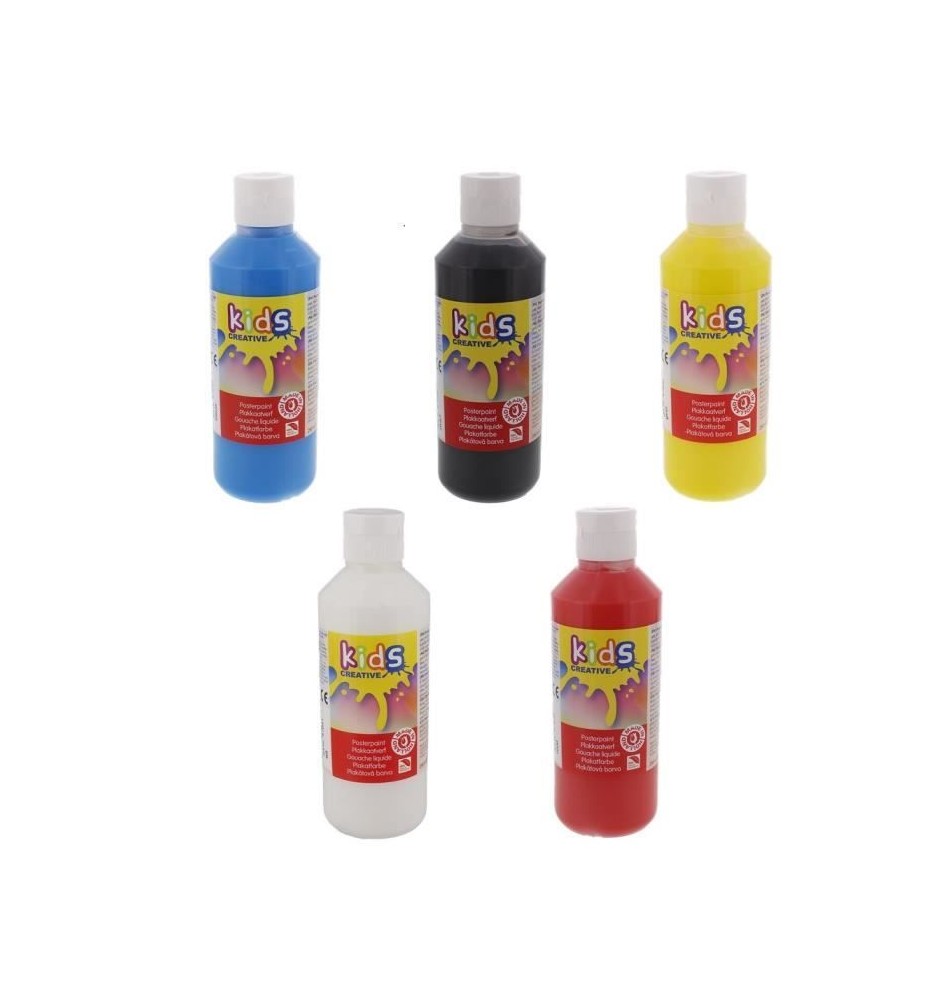 Children's Liquid Gouache Paint 250ml - Montessori Wooden Educational Toy