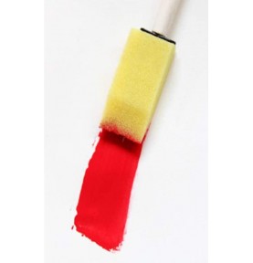 Children's Paintbrush & Sponge Art Set - 10 Pieces - Sensory learning and motor skills details