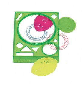 Rosette & Spirograph Mandala Drawing Stencils - Pack of 5 - View 2