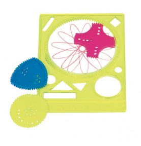 Rosette & Spirograph Mandala Drawing Stencils - Pack of 5 - View 3