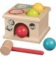 Wooden Pound and Roll Hammer Box - 4 Balls