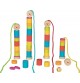 Wooden Caterpillar Threading & Lacing Game