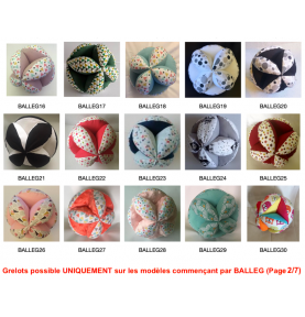 Montessori Fabric Clutch Ball - Baby Sensory Gripping Ball - Overview of educational learning set