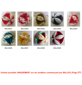 Montessori Fabric Clutch Ball - Baby Sensory Gripping Ball - Sensory learning and motor skills details