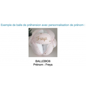 Montessori Fabric Clutch Ball - Baby Sensory Gripping Ball - Product in use view 9