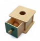 Montessori Object Permanence Box with Pull-Out Drawer
